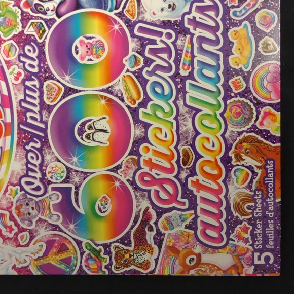 💜 3/$20 Lisa Frank Sticker Book - Picture 2 of 4